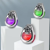 new camellia air conditioner perfume aroma diffuser tuyere clip light fragrance car air freshener