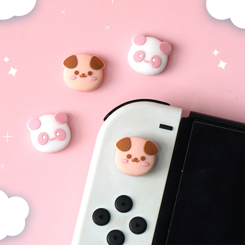 

4 шт., колпачки для джойстика Nintendo Switch