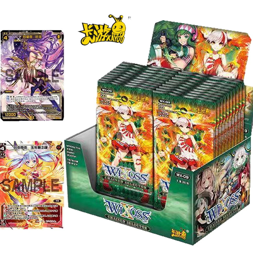 Оригинальная коллекция открыток Kayou WIXOSS для детей ограниченный набор добавок