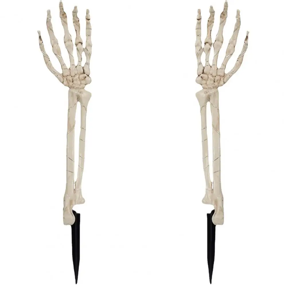 

2Pcs Skeleton Hand Light Exquisite Long Lasting Waterproof Party Supplies Ghost Hand Light Skeleton Hand Lamp