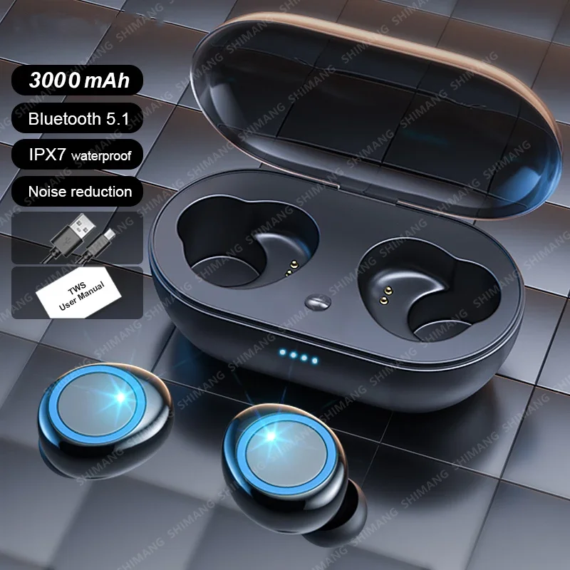 

TWS-стереонаушники Y50 с поддержкой Bluetooth 5,0 и шумоподавлением