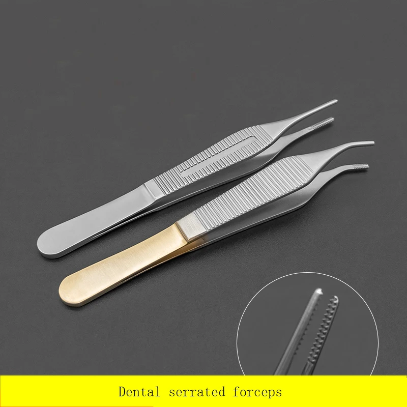 Зубчатые щипцы из нержавеющей стали стоматологические хирургические