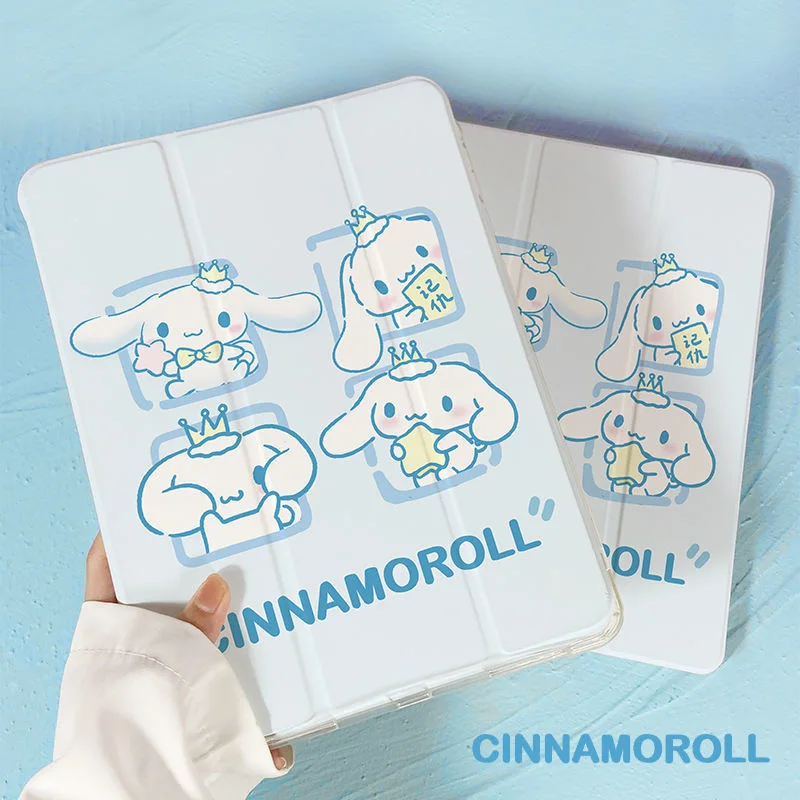 Sanrio Cinnamonroll Hello Kitty iPad Air 2021 Чехол Air 4 силиконовый защитный чехол для iPad Pro Mini 6 10,2 дюйма 8th мягкий чехол