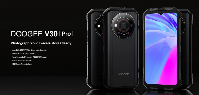 DOOGEE V30 PRO ЦП с яркостью 7050 120 Гц 6 58 дюйма стандартная глобальная частота смартфон