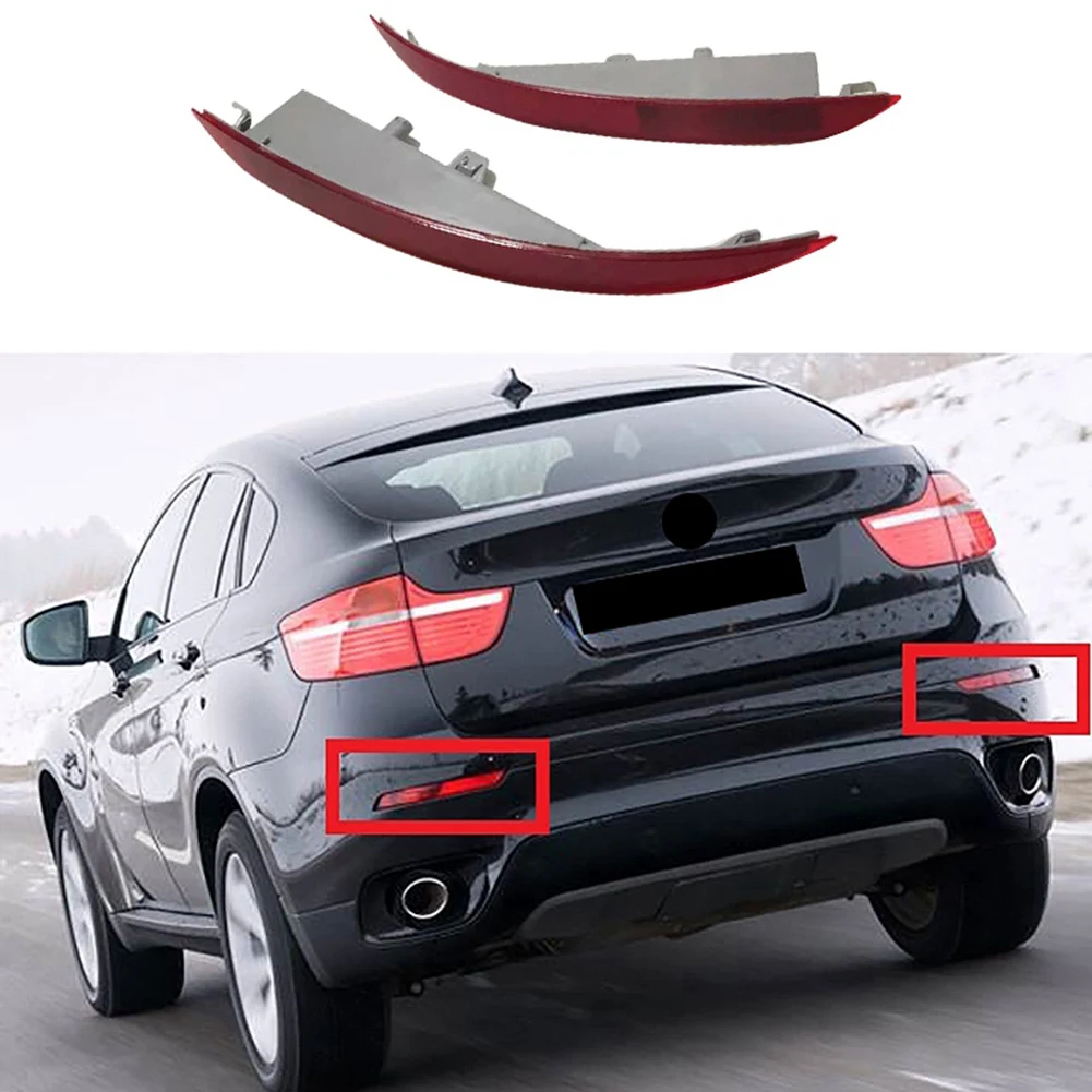 

Rear Reverse Brake Stop Lamp Bumper Fog Lamp Reflector 63147323185 63147323186 for BMW X6 F16 2014-2018 Accessories