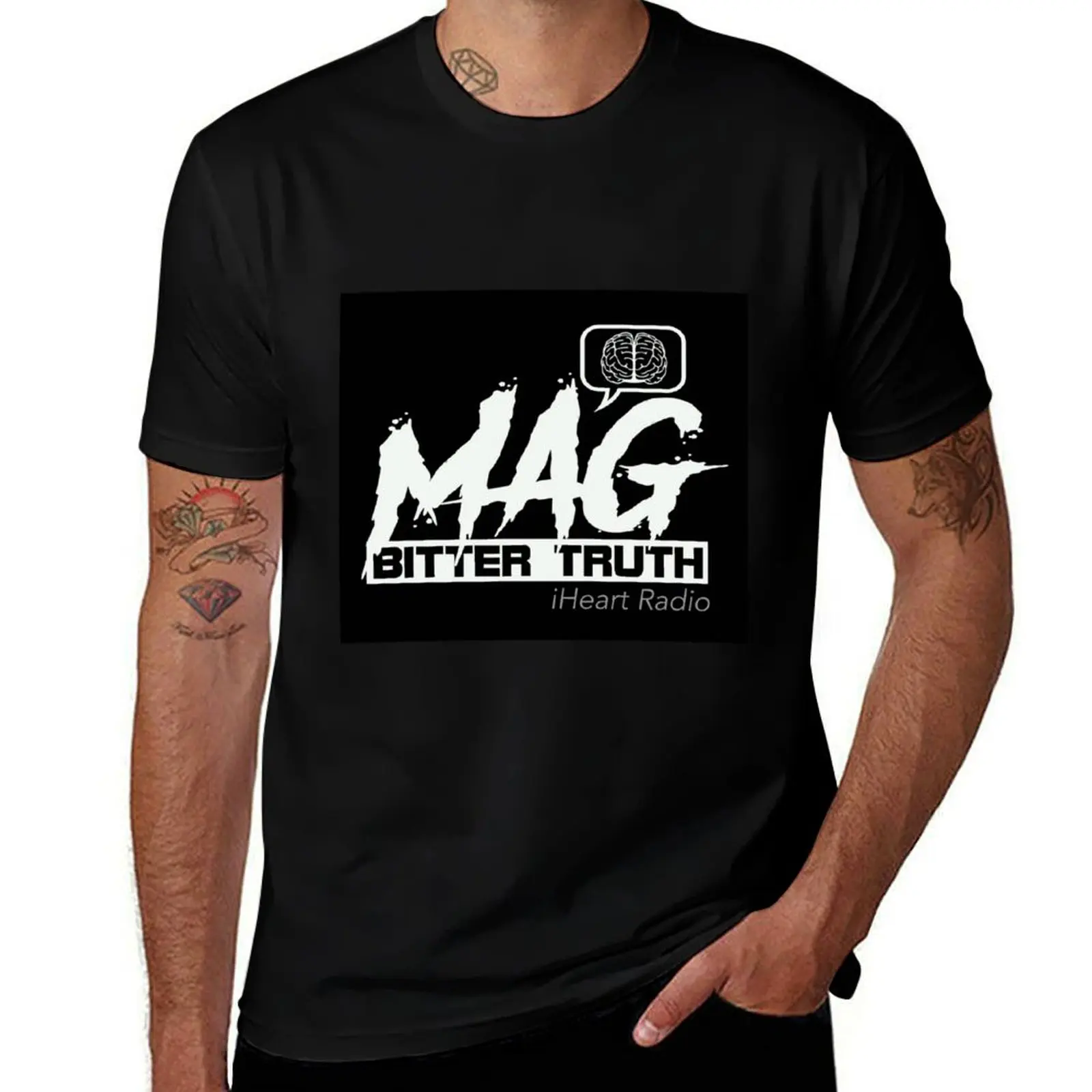 Фото Футболка MAG BITTER TRUTH iHeart Radio 2, легкая футболка для походов №1