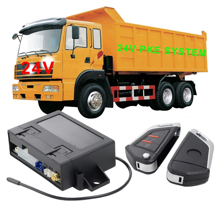 

Drop Shipping KOL Cardot New Product 24v Vehicles Passive Pke Keyless Entry System With Car