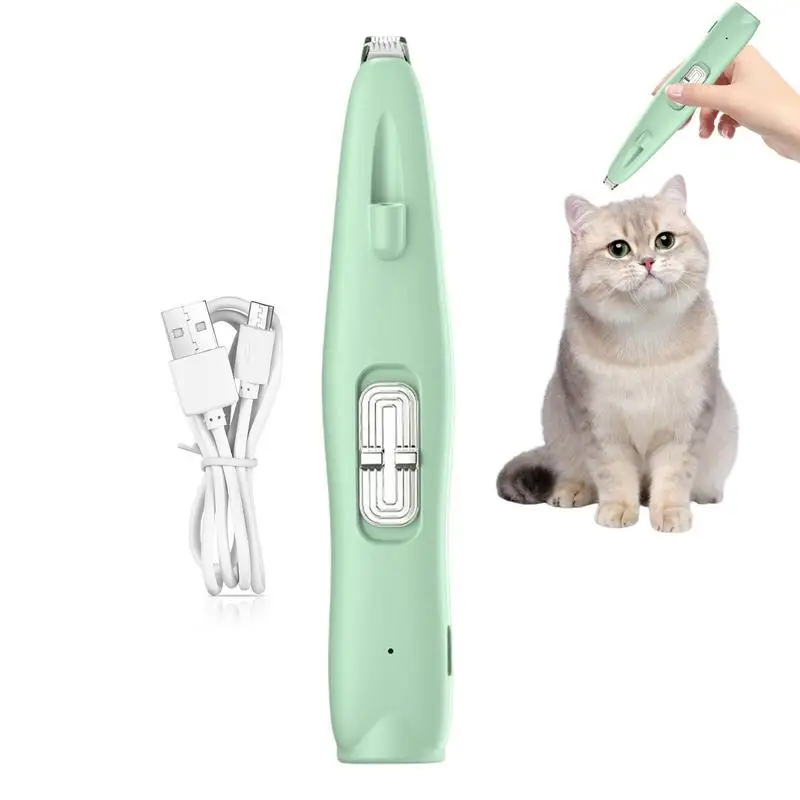 

Pet Nail Hair Trimmer Grinder Cat Dog Grooming Tool Electrical Shearing Cutter USB Rechargeable Dog Haircut Paw Shaver Clipper