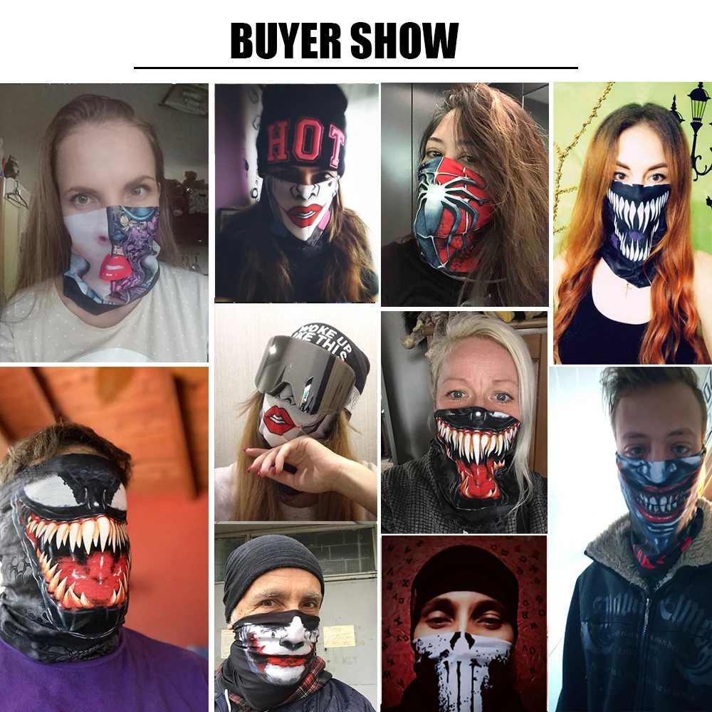 Походная охотничья бесшовная бандана маска на шею спортивный шарф для лица езды