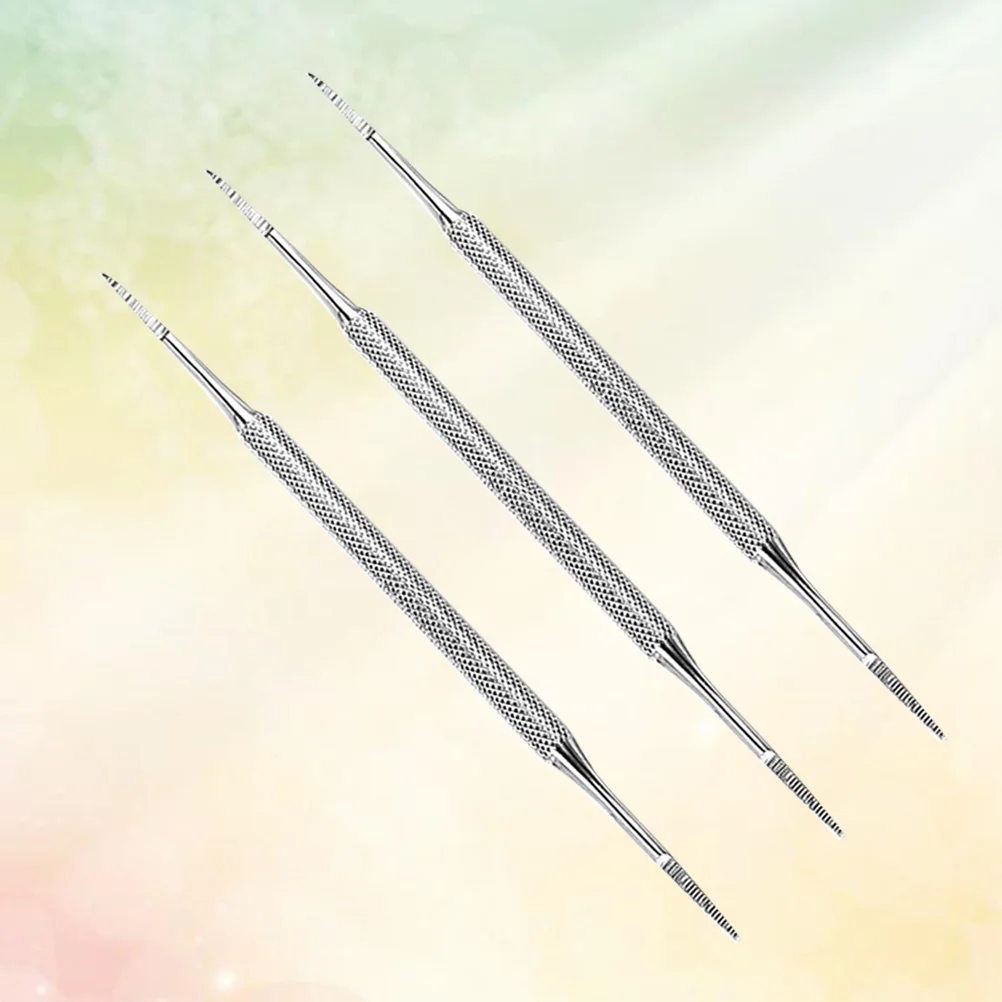 

3 шт., набор инструментов для маникюра и педикюра, из нержавеющей стали