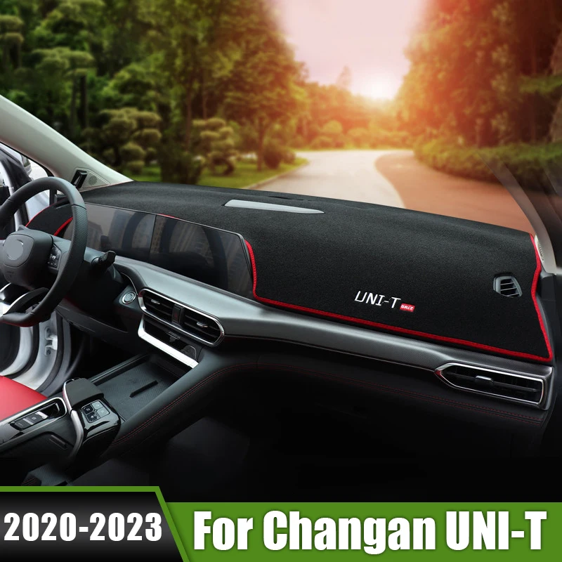 

For Changan UNI-T UNI T 2020 2021 2022 2023 Car Dashboard Cover Sun Shade Mat Avoid Light Pads Anti-UV Case Non-Slip Carpets