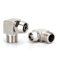 kpl 4 m5 m6 pneumatic fitting quick fast for air hose connector tube od 4 6 8 10 12mm thread 18 14 38 12 perslucht fittings