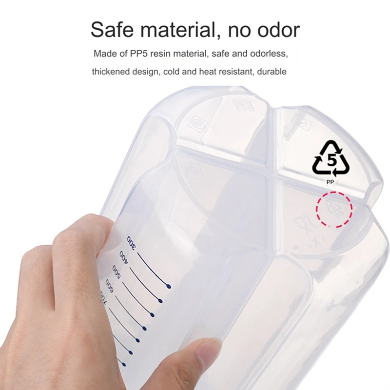 Резервуар для хранения зерен пластиковый отсек емкость кухонный герметичный