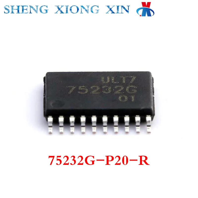 

10 шт/лот 100% новый 75232G-P20-R TSSOP-20 RS232 чип 75232G 75232 интегральная схема