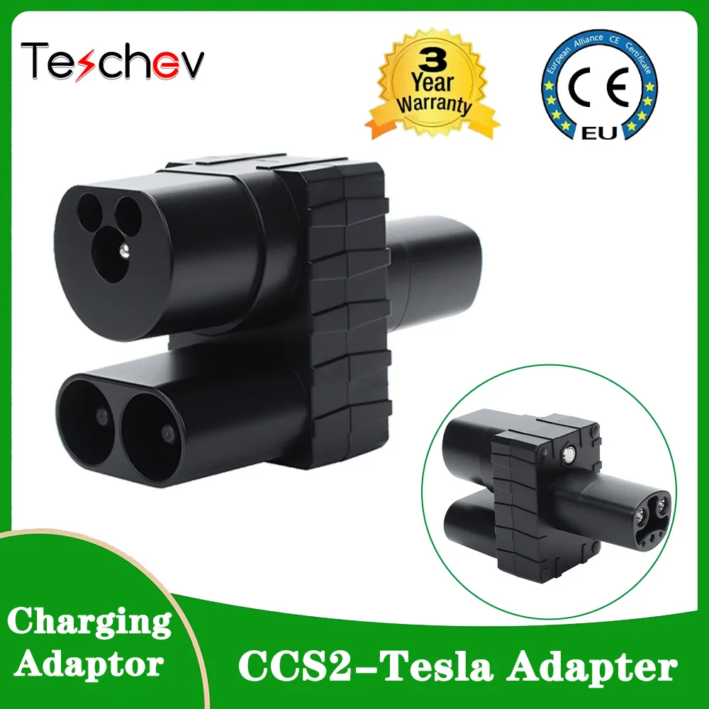 

New CCS 2 to Tesla EV Charging Adapter 250A CCS2 Combo Tesla Convertor for Car Charger CCS2 Tesla Adapterr