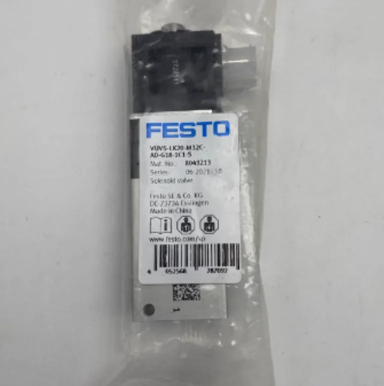 Новый оригинальный электромагнитный клапан FESTO VUVS-LK25-M32C-AD-G14-1B2-S 8043217