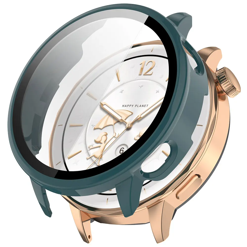 Фото Чехол для ПК + защитное стекло для Oneplus Watch 4 3 43MM, полноразмерный защитный бампер для экрана, чехол-накладка для OPPO Watch X3 X2 Mini, аксессуар №3