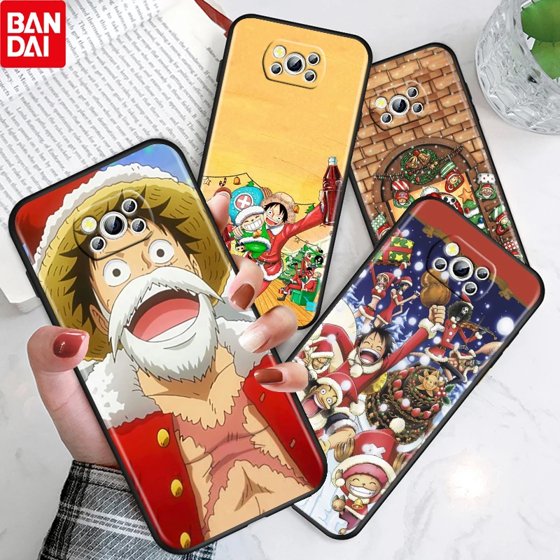 

Monkey Luffy One Piece For Xiaomi Poco X3 NFC F3 GT M4 M3 M2 F2 X2 Pro TPU Soft Black Silicone Phone Case Cover Funda Coque Capa