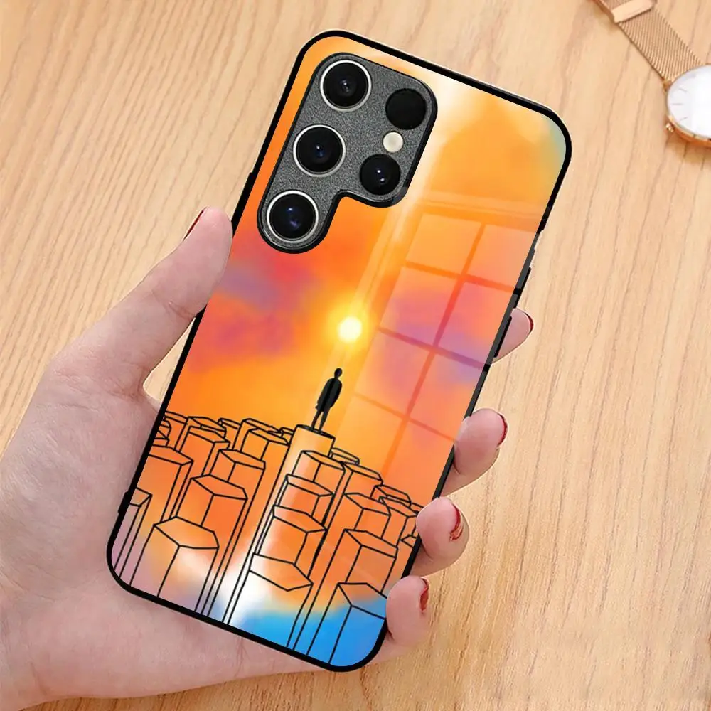 Чехол для телефона I-Imagine D-Dragons Loom MAISTO стеклянный чехол Samsung Galaxy A15 A25 A35 A55 A14 A54 A13 A33 A53