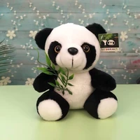 2pcslot simulation panda plush toy stuffed ornament sleeping panda toy cute car accessories interior dashboard decoration gift