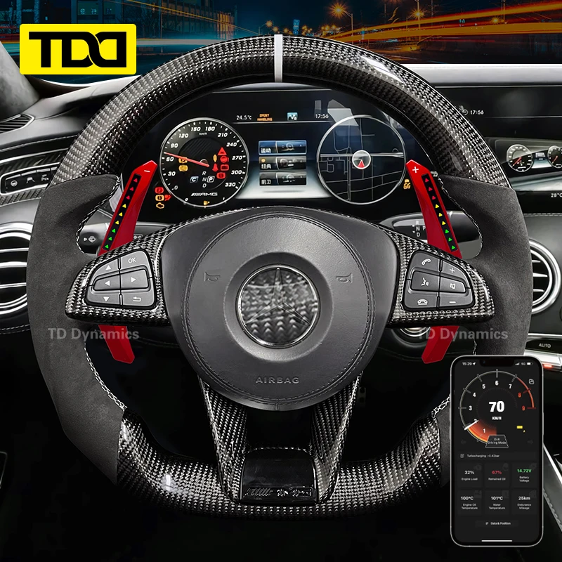 Умная весло TDD модель Smart ONE для Mercedes Benz A45,C43 C63 E63 GT S63 GLE63 GLC63 G63 CLS63 A + M + G