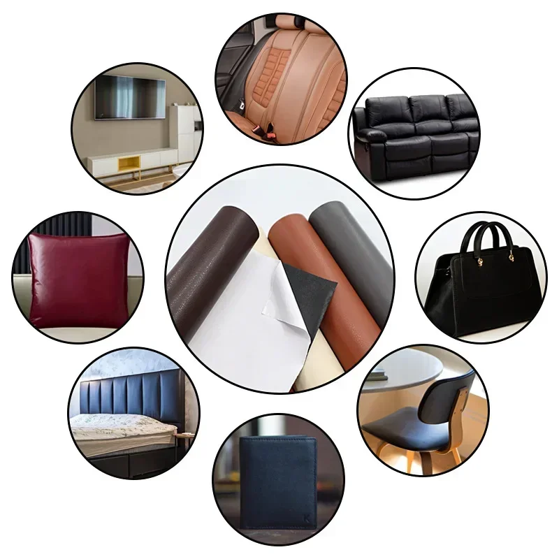 Самоклеящаяся кожа 20 х150 см ремонтная нашивка для рулона интерьера автомобиля