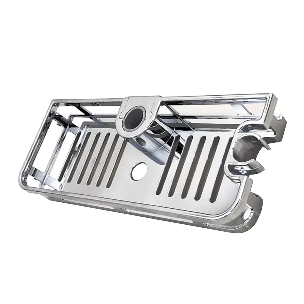 

Shower Storage Rack Organizer Bathroom Lifting Rod Removable Stand No Drilling Soap Holder Shower Shelf Storage Rack Tray