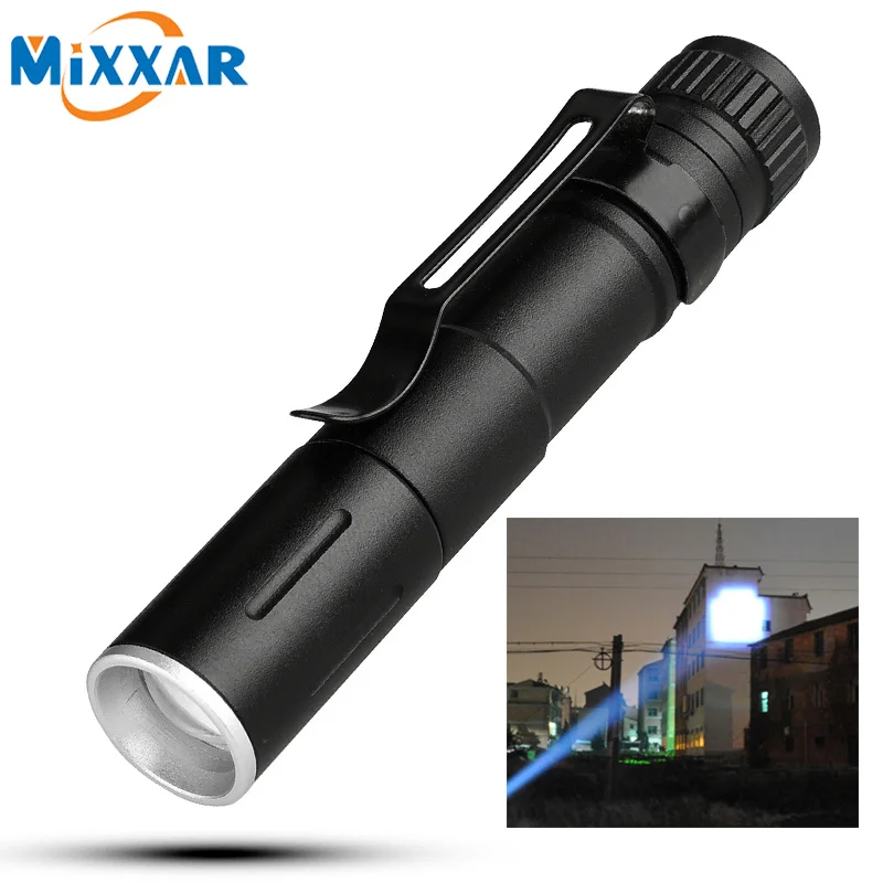 

ZK20 Mini XPE LED Flashlight ZOOM Waterproof Torch LED Zoomable Lantern AAA Battery Led Portable Outdoor Penlight Pocket Hanging