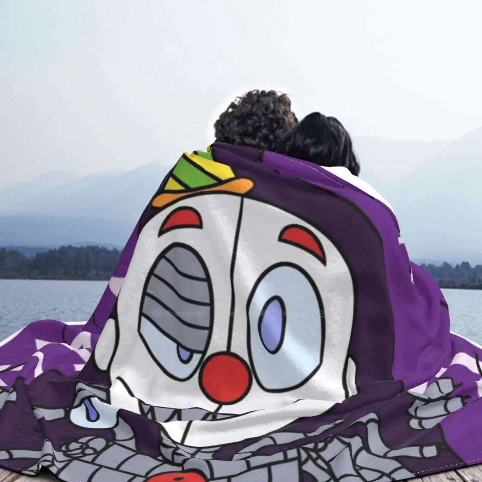 Ennard-Five Nights At: Sister Location Модное мягкое теплое фланелевое одеяло Fnaf Sl Five At