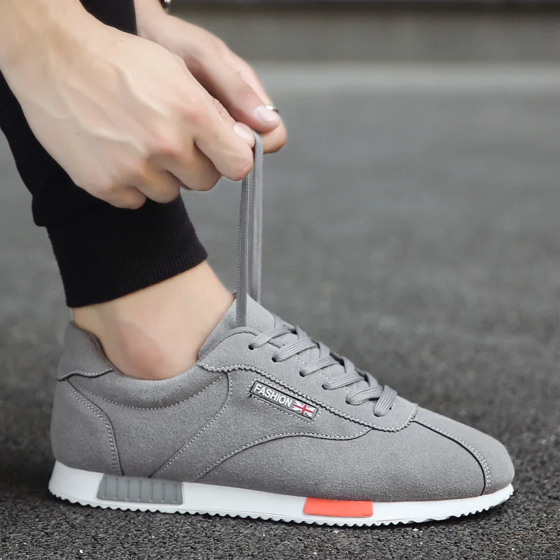 

Trainers Soft Luxury Man Sneakers Increasing Not Casual Leather Shoes White Trainers Shoes Men's Holes Tennis Running-Shoes Net