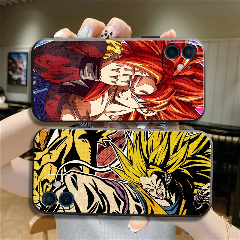 

Japan Anime Dragon Ball Funda Phone Case For iPhone 11 13 12 Pro Max 12 13 Mini X XR XS MAX SE 2020 7 8 6s Plus Celular Coque