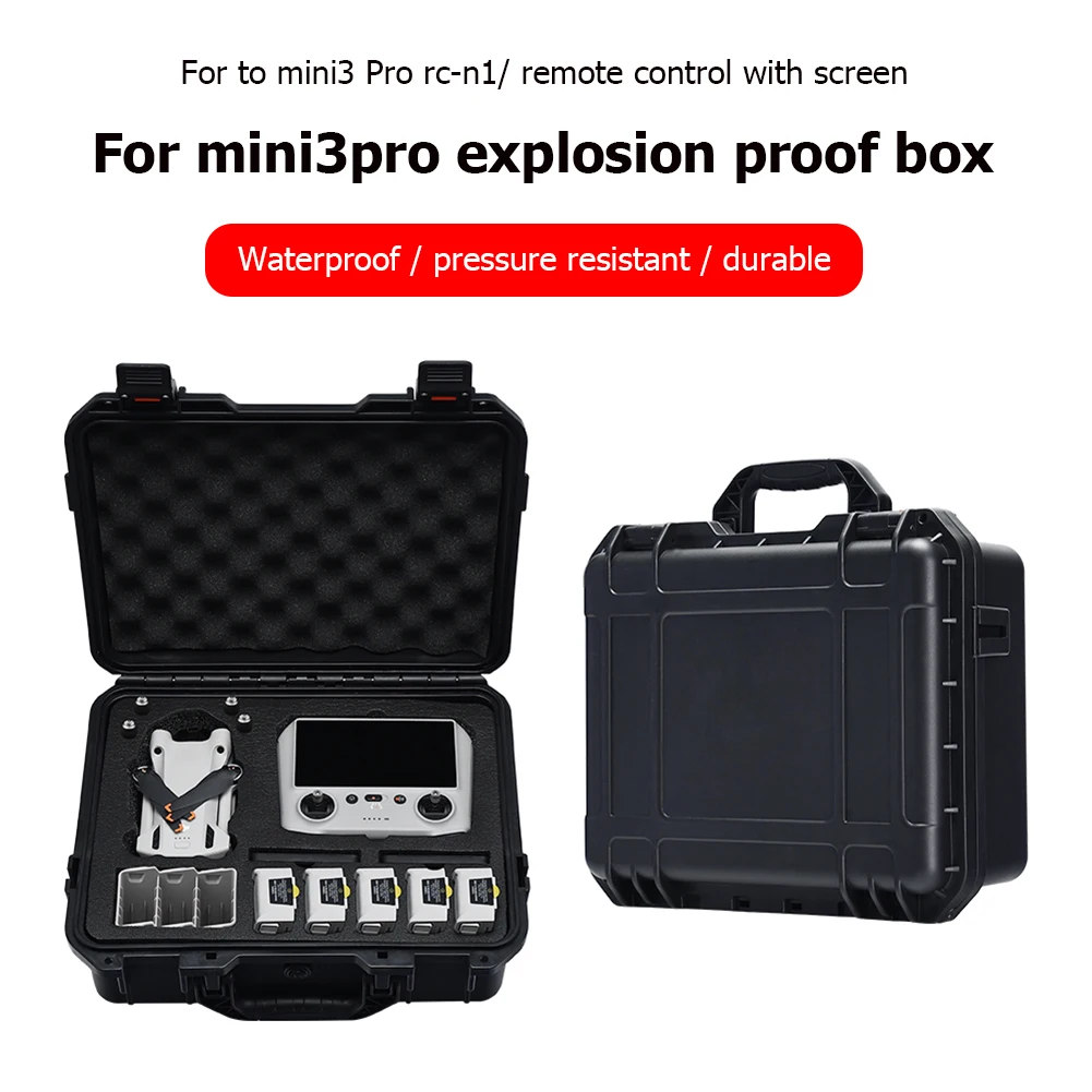 

New For DJI Mini 3 Pro RC Drone Shoulder Bag Photography Camera Backpack Mini 3 Pro Case Battery Storage Anti-Fall Carrying Bags