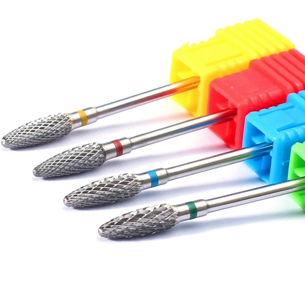 66 видов карбидных вольфрамовых фрез для ногтей фреза Электрический сверлильный