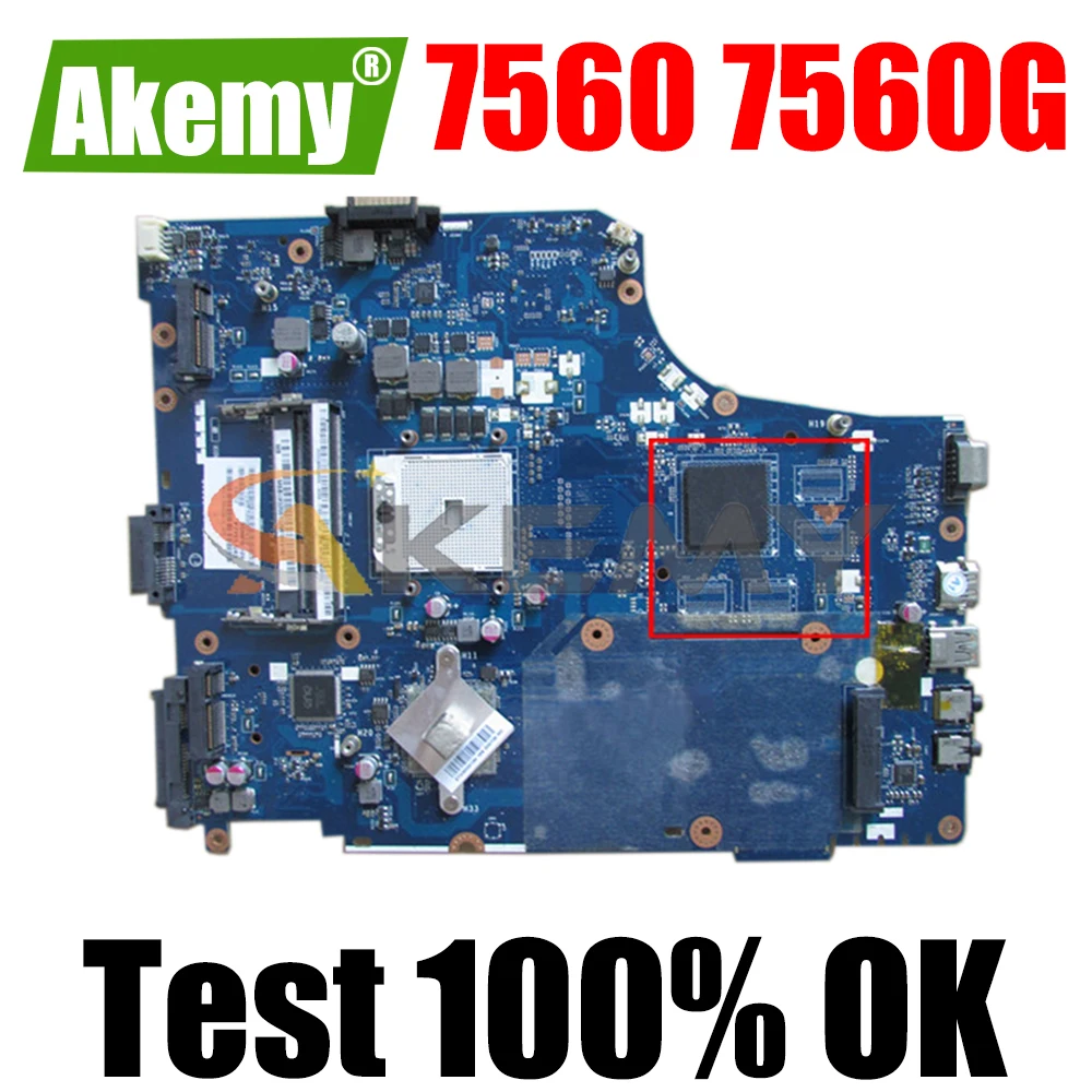 

AKEMY MBBUX02001 MB.BUX02.001 Main board For Acer asipre 7560 7560G Laptop Motherboard DDR3 Socket fs1 LA-6991P works
