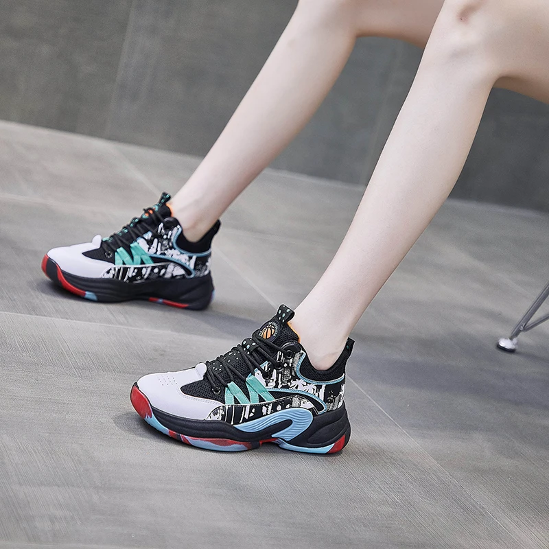 Women Yoga Fitness Sneakers Breathable Casual Shoes Comfortable Outdoor Walking Sports Shoes Fashion Height Increasing Footwears