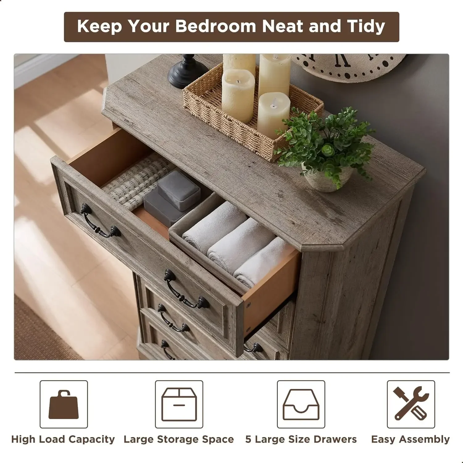 Ящики для дома комоды спальни деревянная фотомебель в деревенском стиле