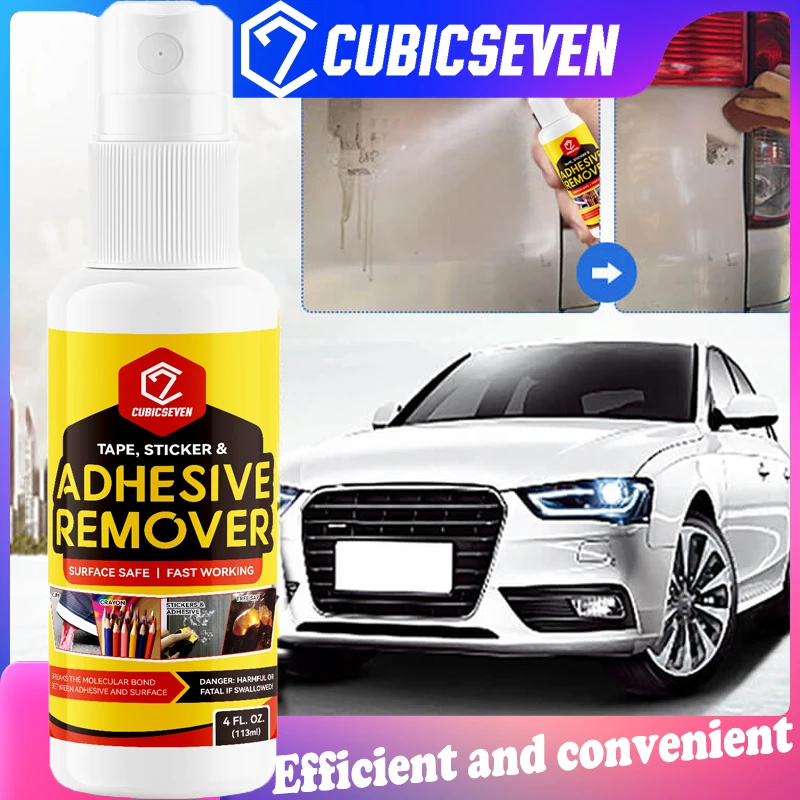 

113ml Multifunction QuickWall Sticker Adhesive Removal Car Glass Window Label Cleaning Spray Multifunctional Quick Adhesive Clea