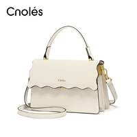 Cnoles Off-white Petal Pattern Bag Messenger Bag 1