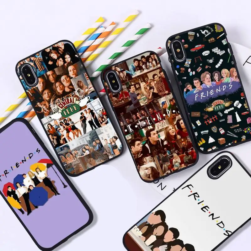 

Friends TV Show Phone Case for iPhone 11 12 13 Mini Pro Max 8 7 6 6S Plus X 5 SE 2020 XR XS Funda Case