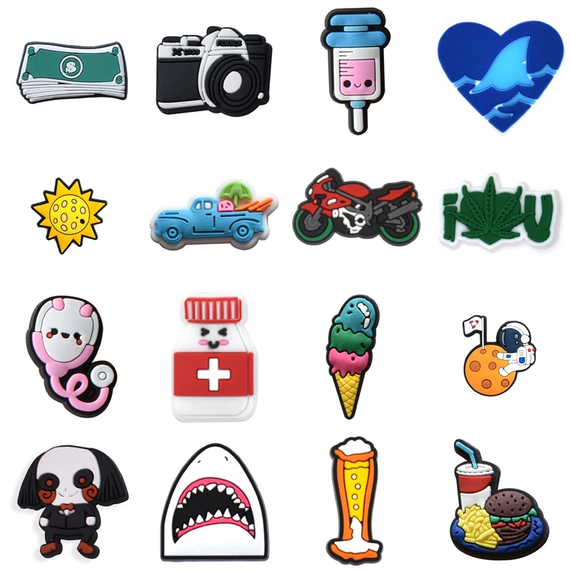 

Decorations for Crocs Girl Boy Women Charm Set Jeans Shoe Charms Packs Para Pins Kids Gifts Wholesale Bulk Shoes Accessories Men