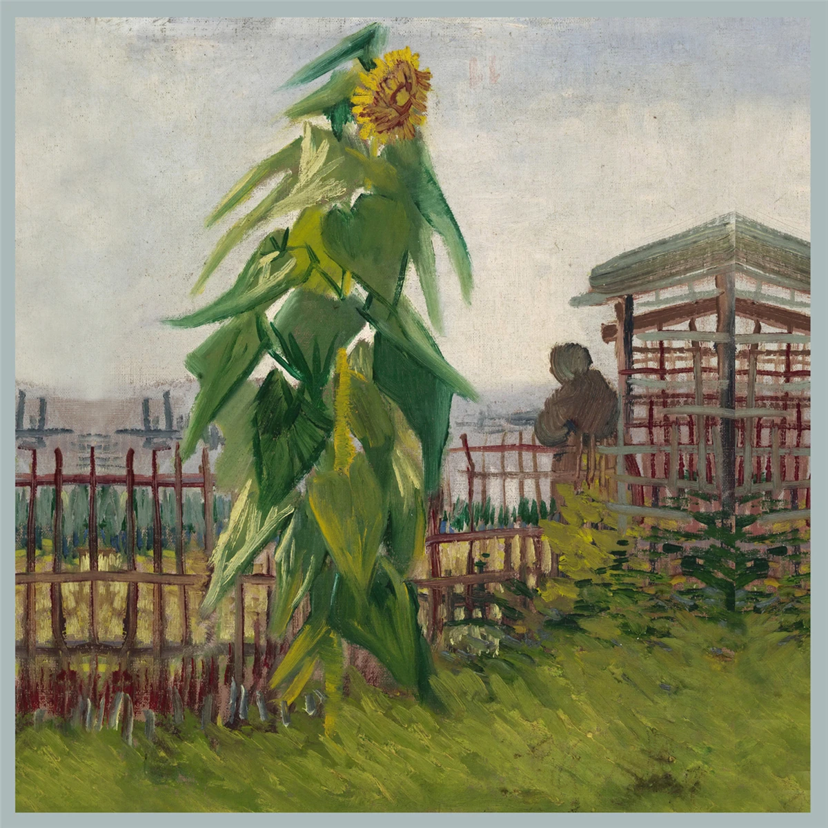 

Sunflower Gardon Oil Painting Headband Women Fashion Scarf Lady Hair Band Foulard Festival Souvenir Neckerchief Female Gift