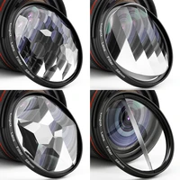knightx kaleidoscope prism filter fx split diopter special effects photography accessories dslr lens nd uv 49mm 52mm 55mm 58mm
