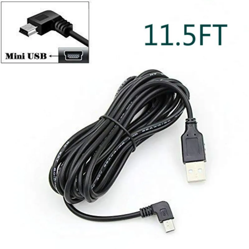 charging power cable for dash cam usb 2 0 to mini usb car vehicle power charger adapter cord for gps dvr rearview mirror cam free global shipping