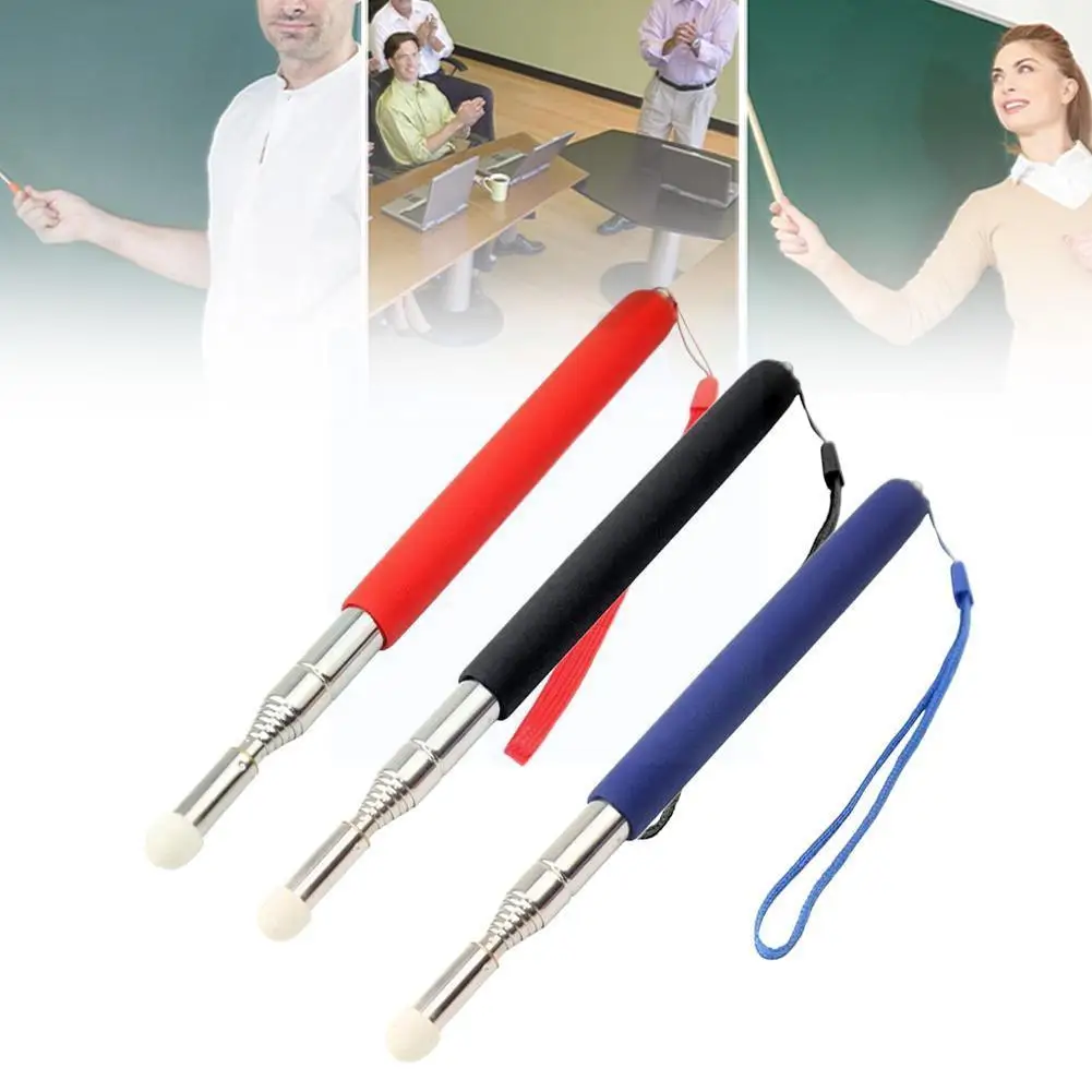 

Профессиональный фонарик, ручка для белой доски, фетровая стальная телескопическая указка, инструменты для учителей, образовательная ручк...