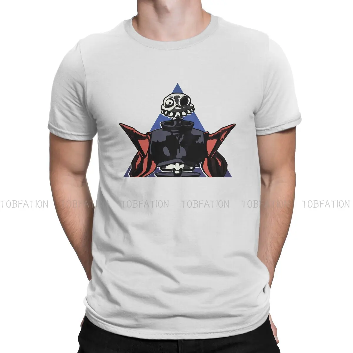 

Мужская футболка с круглым вырезом и принтом, размеры до 6XL