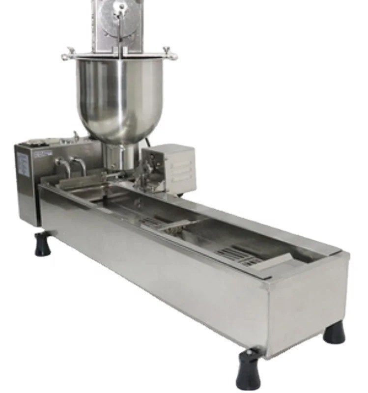 

Fully automatic industrial commercial auto mini mochi maker frying vending filling glazing donut making machine
