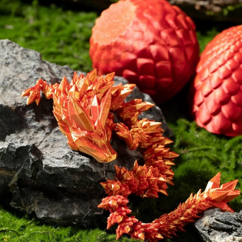 3 шт. пасхальные яйца дракона подарки-сюрпризы пластиковые с 12-дюймовым