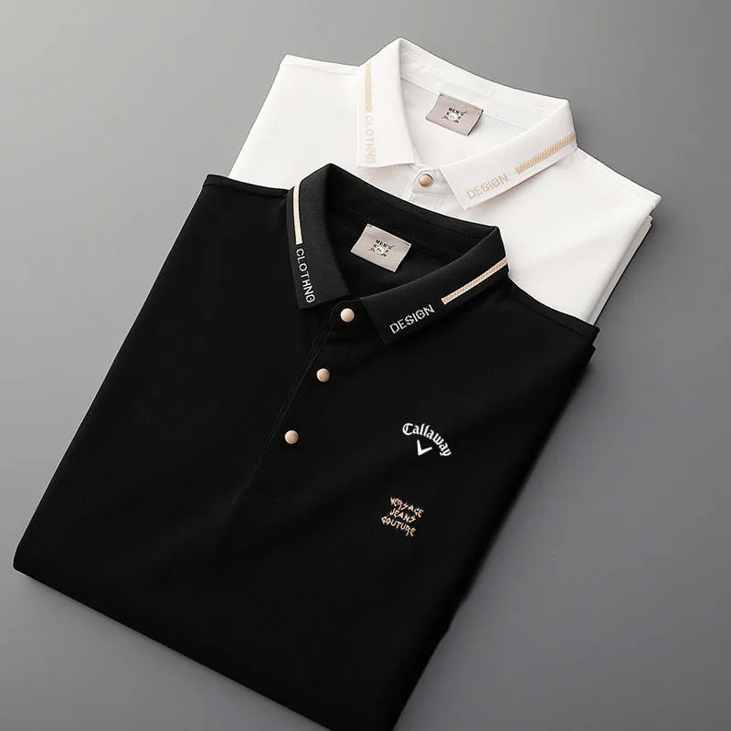 

골프웨어 Golf clothing Summer men's golf t-shirt comfortable soft quick-drying breathable clothes Golf Shirts golf wear men 2022 골프