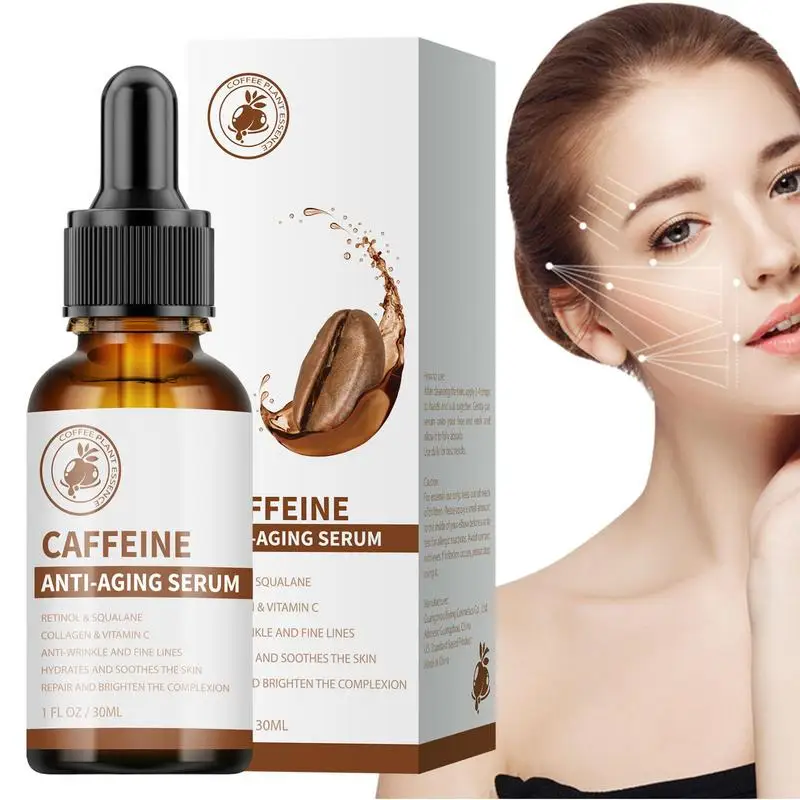 

Age Essence 1fl Oz Caffeine Anti Age Essence Skin Tightening Wrinkles Repairing Essence Nourishing Firming Hydrating Essence