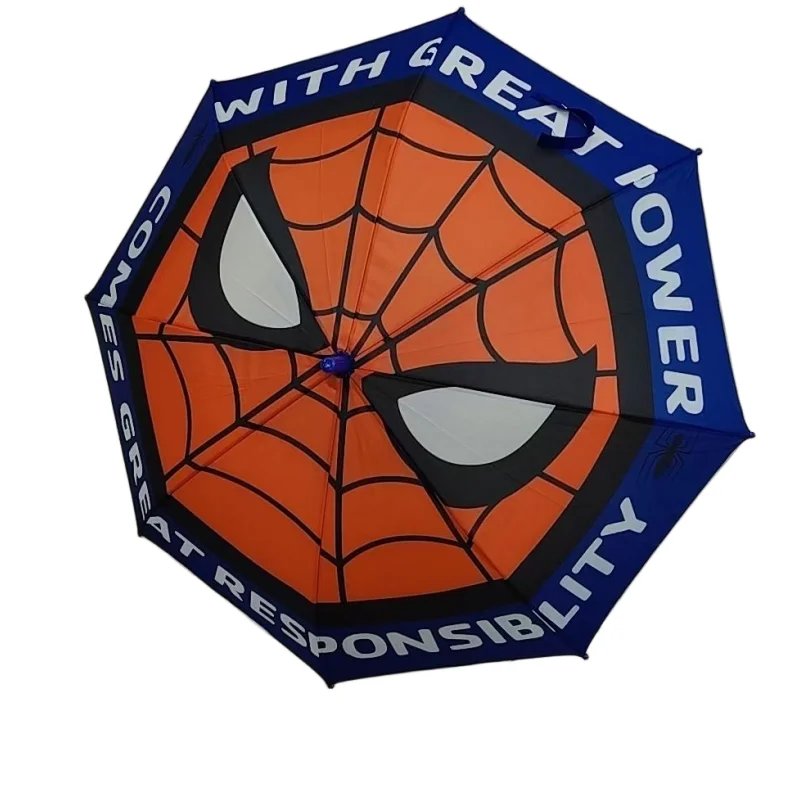 

Аниме Marvel периферийная серия Человек-паук мультфильм аниме крутая личность детский солнечный и дождливый двойной солнцезащитный зонт